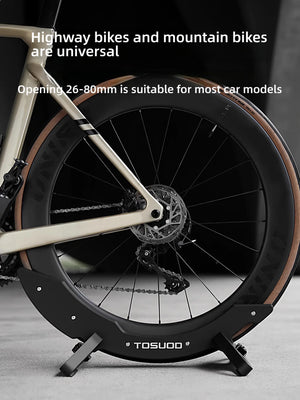 TOSUOD Bicycle MTB Floor Stand Indoor Bike Parking Racks Adjustable Widely Adaptable For Road Mountain Bike Accessories