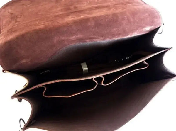 Leather Duffle Bag - Men Travel — product view 28