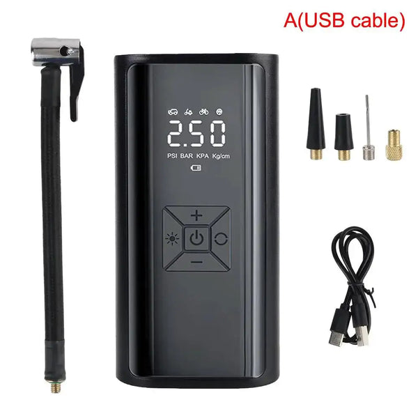 Portable LCD Car Tire Inflator — product view 10