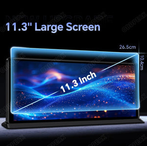 K60 Pro 11.3 Android 14 Screen GPS CarPlay Android Auto Dash Cam 1080P RearView - stepyours.com