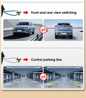 Smartour Car Rear View Camera 1080P Night Vision Waterproof 170 Degree Fish Eye - stepyours.com