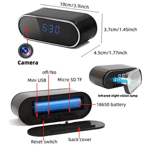 New 4KHD Mini WiFi Camera for Improved Clarity, Infrared Night Vision, Remote Viewing, Motion Detection, Wireless Mini Camera by stepyours.com
