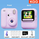 Color Printing Thermal Print Kids Instant Camera 32GB 1080P Digital Gift - stepyours.com