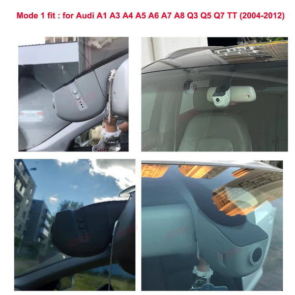 Plug And Play Audi Dash Cam With App Control 1080p Front Camera A3 A4 A5 A6 Q5 Q7 - stepyours.com