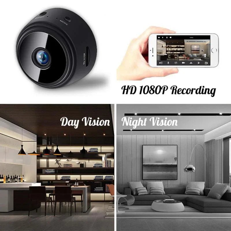 A9 Mini WiFi Surveillance Camera 1080P Night Vision Camcorder Home Security - stepyours.com