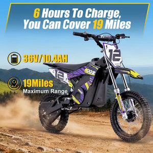 KOOZ Kids Electric Dirt Bike - Pro — product view 2