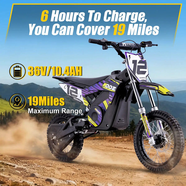 KOOZ Kids Electric Dirt Bike - Pro — product view 2