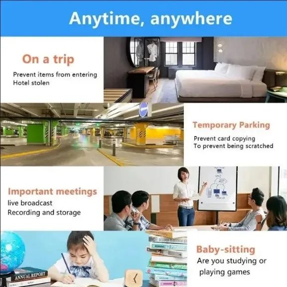 X5 1080P WiFi Night Vision Home Security Camera With Motion Detection - stepyours.com