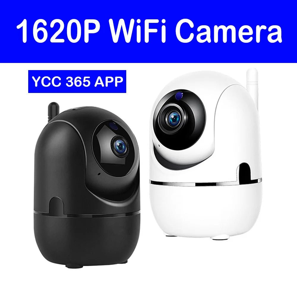 YCC365 Plus IP Camera Wireless Auto Tracking Night Vision 3MP Indoor Security - stepyours.com