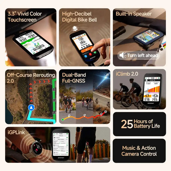 iGPSPORT GPS Cycling Computer — product view 2