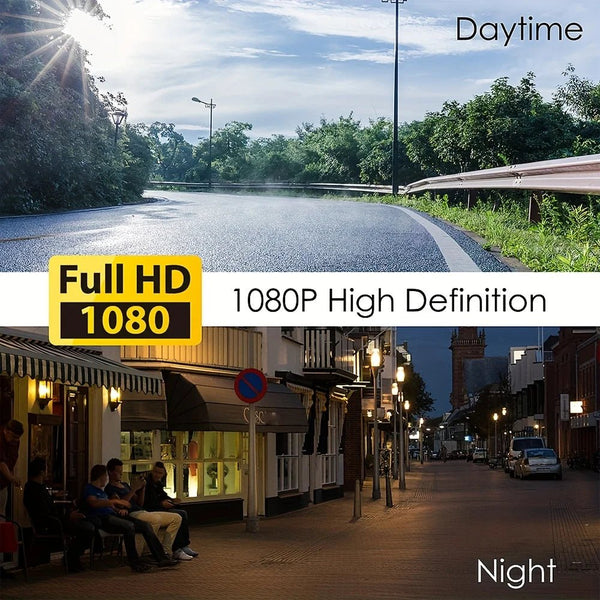 1080P WiFi Dual Dash Cam Front Inside Car with IR Night Vision Loop Recording - stepyours.com