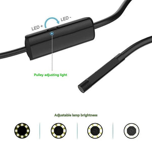OllyMurs Type - C Android Endoscope IP67 Camera - 5.5 To 8mm 6 LED Borescope - stepyours.com