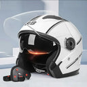 Dual Visor Flip Up Motorcycle Helmet — product view 7