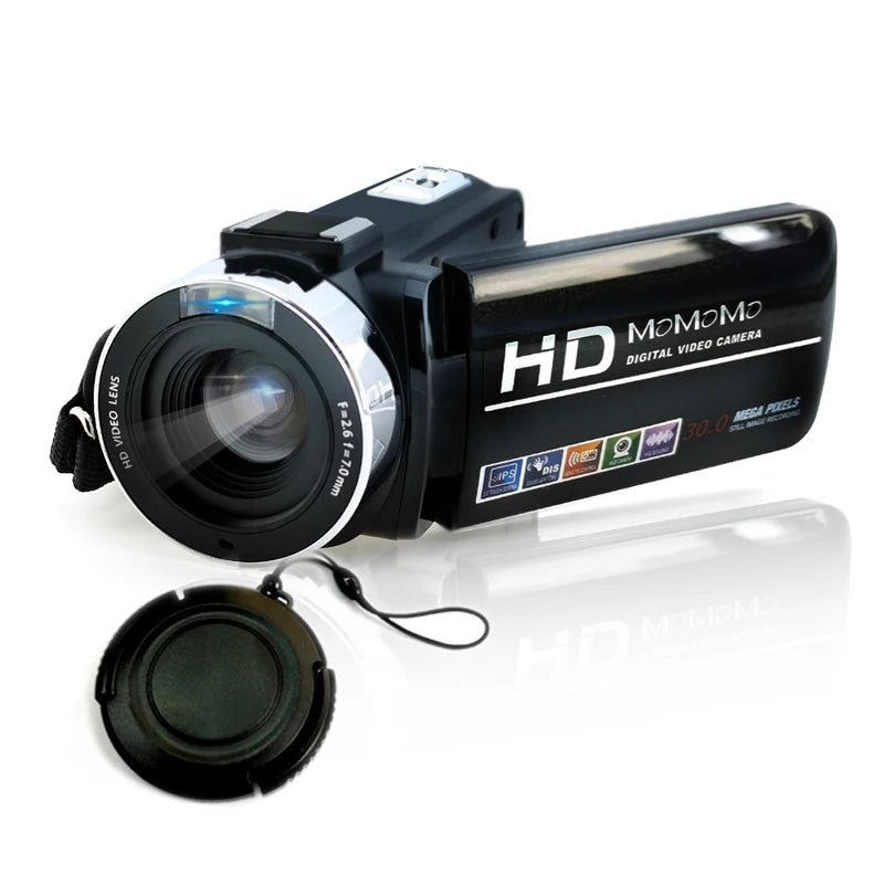 Portable Digital Camera 2 In 1 Photo Video Recorder With 18X Zoom 3 Inch Screen - stepyours.com