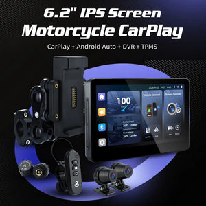Ekiy Wireless CarPlay Motorcycle GPS — product view 2