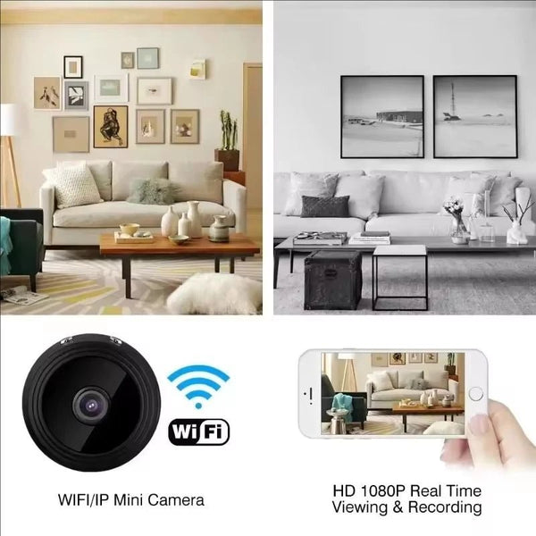 A9 WiFi Mini Camera - 1080P Wireless Baby and Pet Monitor for Infants and Pets - stepyours.com