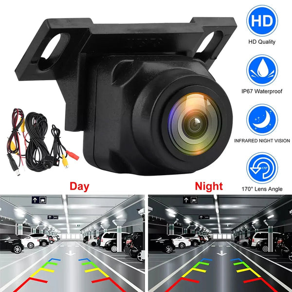Car Backup Camera 1080P Rear 170 Deg Wide Angle Adjustable Reversing Camera - stepyours.com