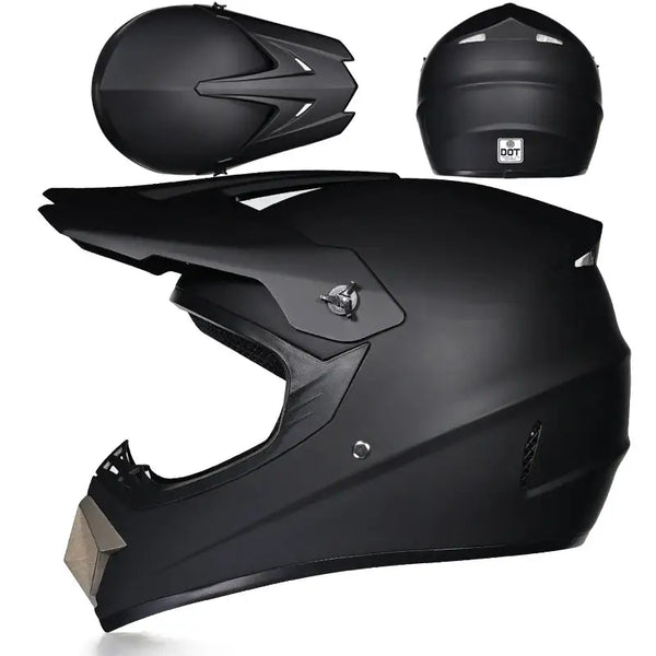 DOT Full Face Motorcycle Helmet off Road — product view 17
