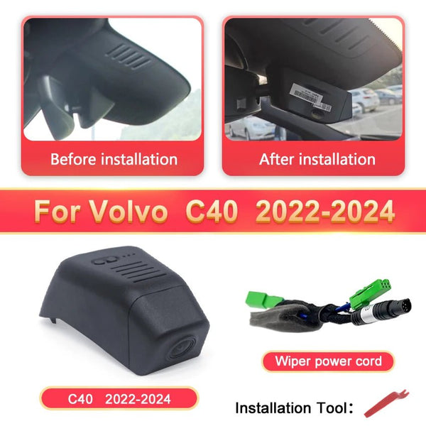 4K Dash Cam For Volvo XC Series And Polestar 2 Ultimate Safety Ultra HD Car DVR - stepyours.com