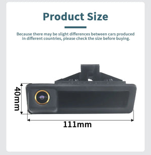 AHD 1080P 170 Rear View Camera Trunk Handle For BMW 3 5 Series X5 X6 Waterproof - stepyours.com