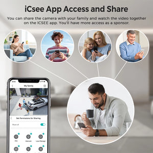 BESDER 6K 12MP Outdoor IP Camera - Three Lens AI Human Detection Waterproof - stepyours.com