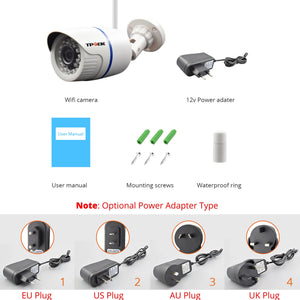 4MP Outdoor WiFi Bullet IP Camera - Weatherproof Surveillance With Motion Alerts - stepyours.com