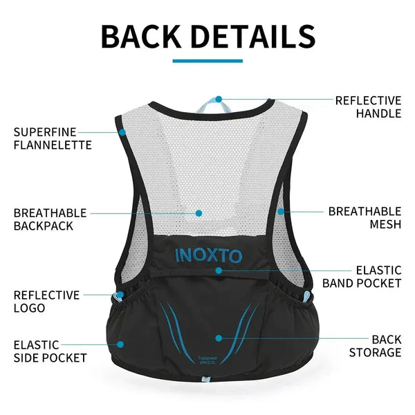 Ultra-light Hydration Vest for Runners — product view 4