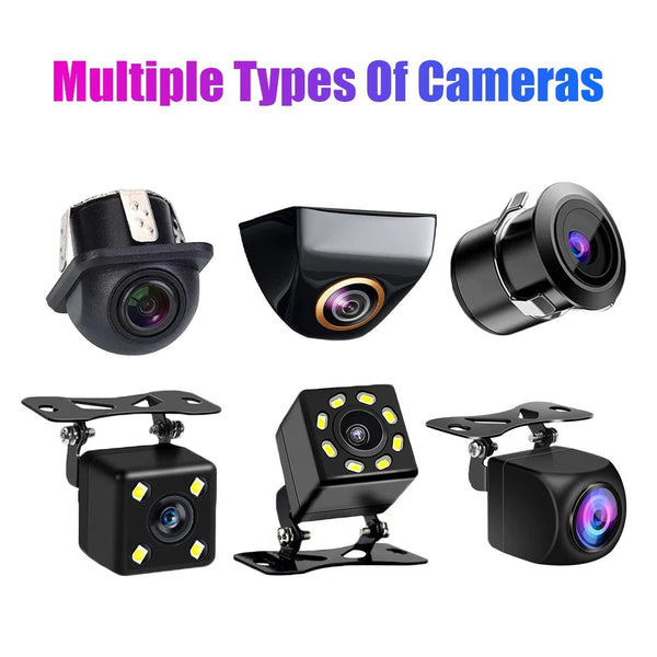 Universal Car Rear View Camera 720P 1080P AHD IP68 LED Waterproof Parking Assist - stepyours.com