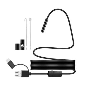 5.5mm Sewer Endoscope Type C Mini Camera For Android Compact Borescope Hooks - stepyours.com
