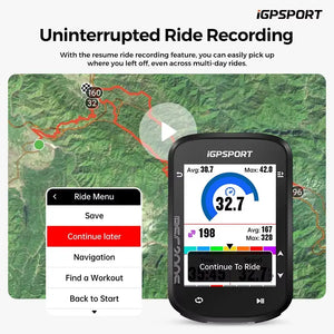iGPSPORT Wireless GPS Computer — product view 6