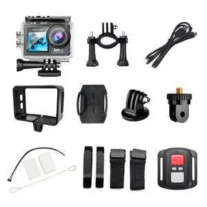 Adventure Ready Action Camera 5K 4K60FPS Dual IPS Touch LCD Waterproof 30M - stepyours.com