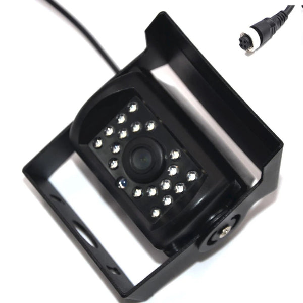 Heavy Duty 18 LED Rear View Camera For Trucks RVs Trailers Night Vision - stepyours.com