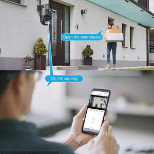 ICSEE 4K Dual Lens WIFI Camera - 2K Dual Screen PTZ Outdoor Security - stepyours.com