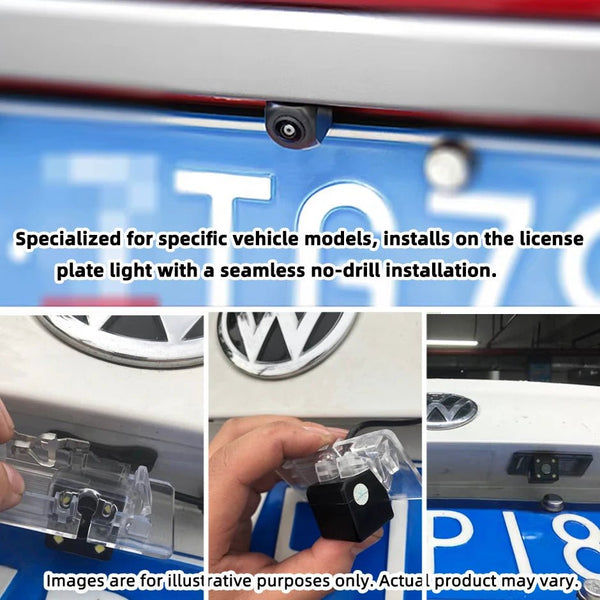 HD Rear View Backup Camera with License Plate Light for Buick Regal Excelle GT Opel Astra Fiat - stepyours.com