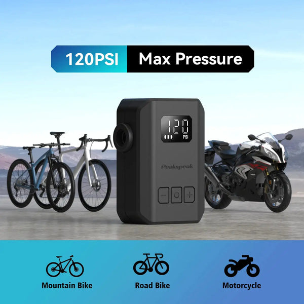Cordless Digital Bike Inflator — product view 3