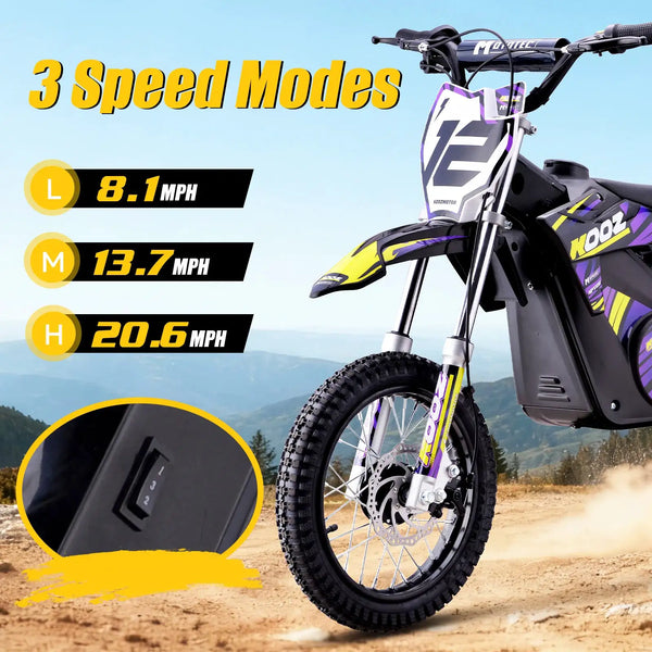 KOOZ Kids Electric Dirt Bike - Pro — product view 4