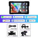 Jansite Moto Screen - Wireless CarPlay Waterproof - 7 inch Carplay DVR 64G product image