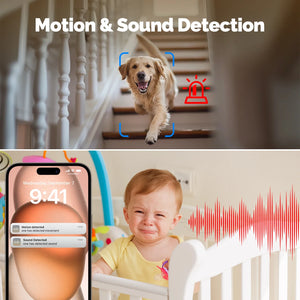 MOES Tuya WiFi Indoor Pan/Tilt Camera - 4MP HD Night Vision And Motion Alerts by stepyours.com