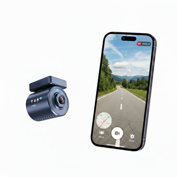 2K Kawa Mini 3 Pro Car Dash Cam With WiFi App Parking Mode And Voice Control - stepyours.com