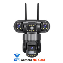 V380 Pro WiFi IP Camera Outdoor 12MP 6K Triple Lens Night Vision - Weatherproof by stepyours.com