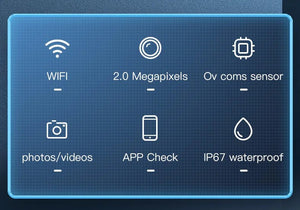 KERUI 2MP Industrial Endoscope Camera - Dual Lens, IP67 Waterproof, Type - C Ready - stepyours.com