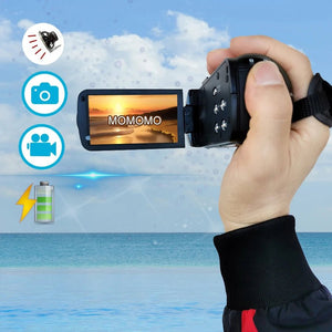 Portable Digital Camera 2 In 1 Photo Video Recorder With 18X Zoom 3 Inch Screen - stepyours.com