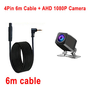1080P AHD Car Rear View Camera For DVR Dashcam Waterproof 4 Pin 2.5mm Jack - stepyours.com