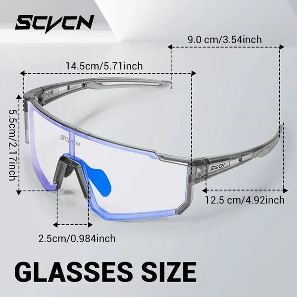 Photochromic Cycling Sunglasses — product view 6