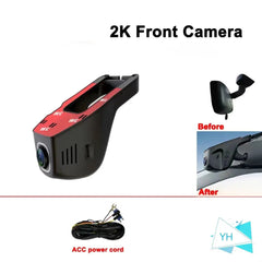 4K 2160P WiFi Car DVR Dash Cam 24H Parking Monitor App Control - stepyours.com