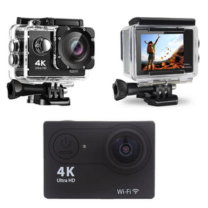 4K Action Camera WiFi Underwater Helmet Cam for Outdoor Sports - stepyours.com