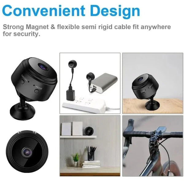 A9 Mini Camera - 1080P WiFi Security for Home Surveillance and Remote Monitoring - stepyours.com