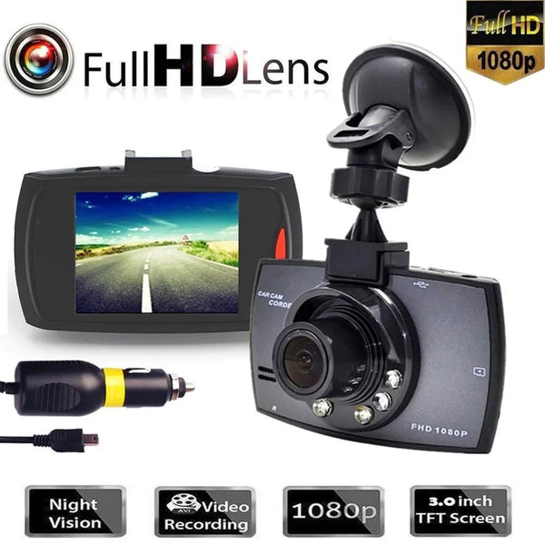 XUSHIDZ 1080P Dash Camera Car DVR Night Vision Loop Recording Q02 - stepyours.com