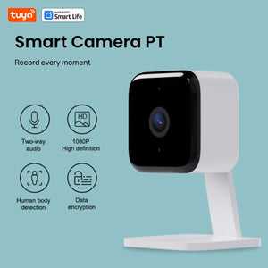 Tuya Smart 1080p WiFi Security Camera With 2 Way Audio And Motion Tracking by stepyours.com