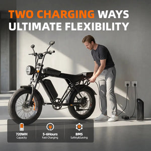 Aairsk Fat Tire Electric Bike — product view 3